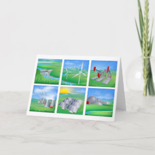 Power und Energiequellen Karte