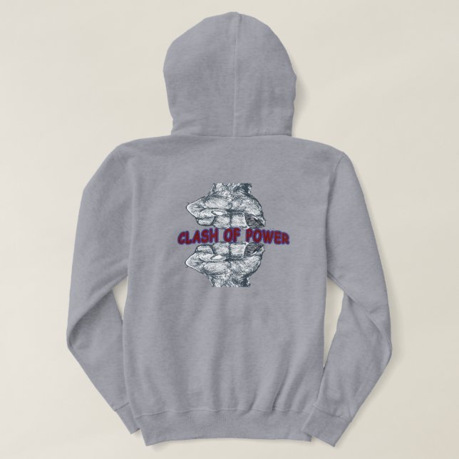 Power Unleashed Hoodie (Design Rückseite)