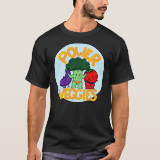 Power Veggies Muscle Bodybuilder Gemüse Klasse T-Shirt