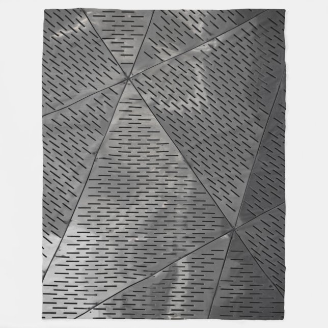 Power von Stahlbauten Fleecedecke (Vorderseite)