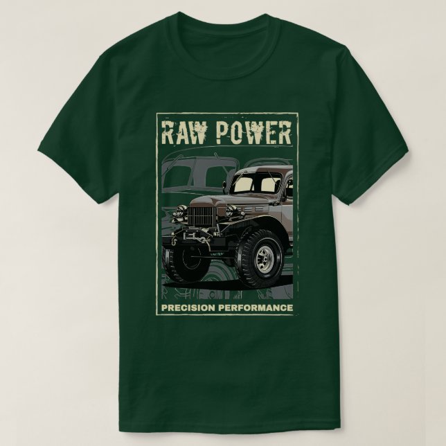 Power Wagenwagen T-Shirt (Design vorne)