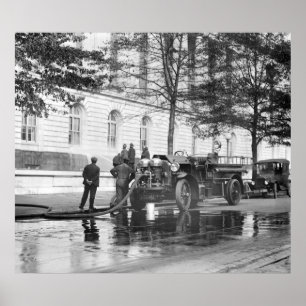 Power Wash, 1923 Poster