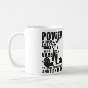 POWER - Workout Motivierend Kaffeetasse