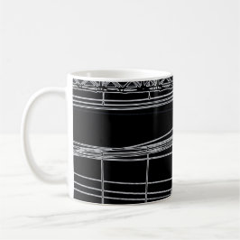 'POWER ZEICHNET" 11 Unze. WECKER-KAFFEE-TASSE Tasse