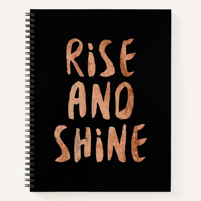 Power-Zitate I Notizbuch (Vorderseite)