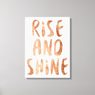 Power zitiert I Leinwanddruck