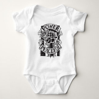 Power zu dem friedlichen baby strampler