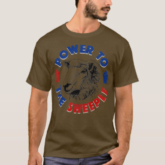 Power zur Schafe T-Shirt