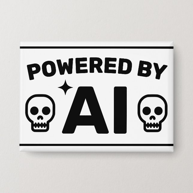 Powered by AI™ Button (Vorderseite)