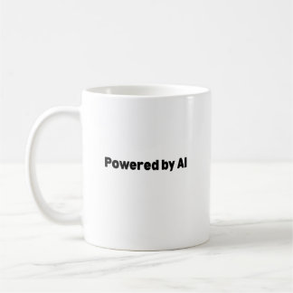 Powered by AI Mug – AI-Themed Gift for Techies  Kaffeetasse