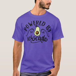 Powered by Avocado Funny für Veganer T-Shirt