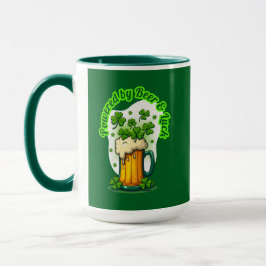 Powered by Beer St Patrick’s Day Shirt – caneca Tasse