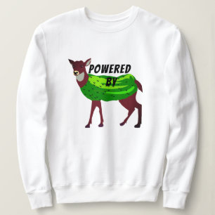 Powered by Dil Doe Hoodie - Erwachsenen-Humor-Swea