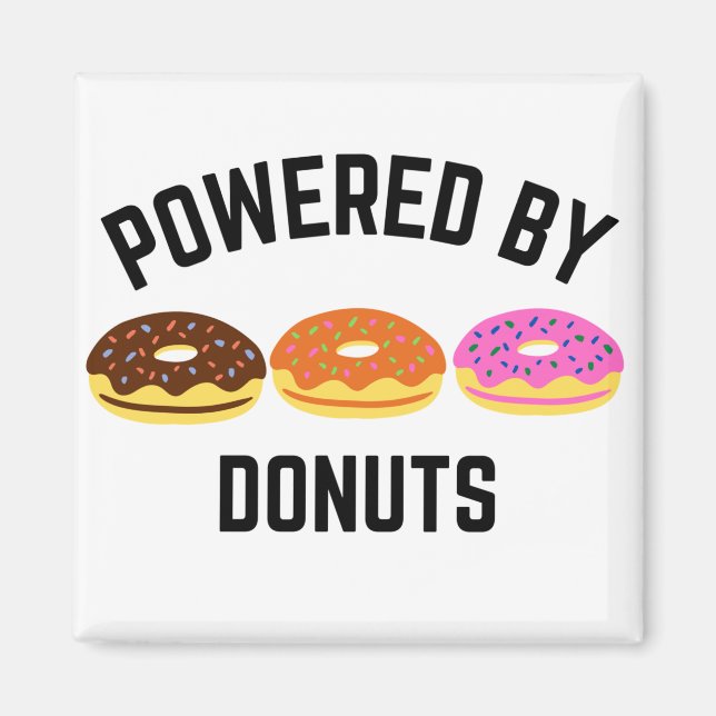 POWERED BY DONUTS MAGNET (Vorne)
