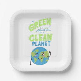 Powered by Green: Thrive with Nature" Pappteller