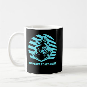 Powered by Jet Skiing - Funny Beach Jet Ski Jet Sk Kaffeetasse