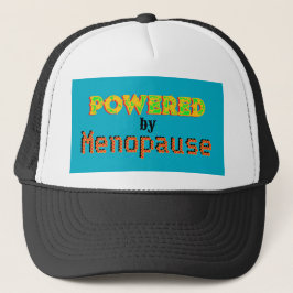 Powered by Menopause 3 Truckerkappe