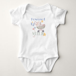 Powered by milk - baby wagon strampler