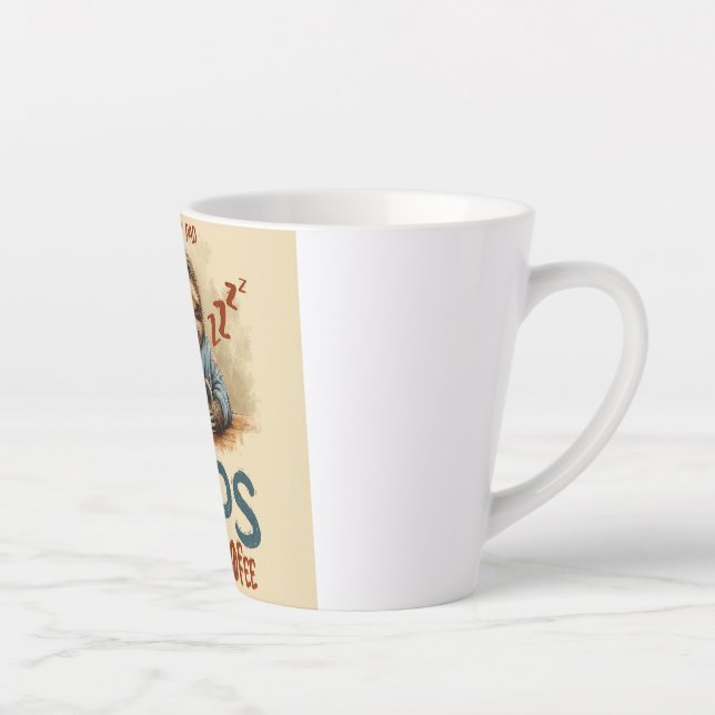 Powered by Naps & Coffee Milchtasse (Rechts)