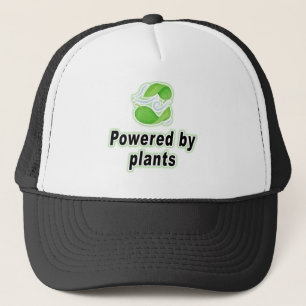 Powered by Pflanze für Vegane Ernährung auf Pflanz Truckerkappe