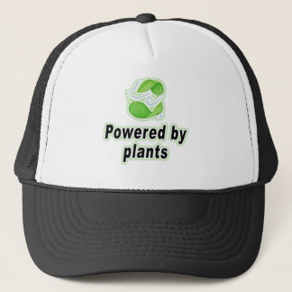 Powered by Pflanze für Vegane Ernährung auf Pflanz Truckerkappe