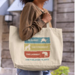 Powered by Pflanze Vegane Tiere gespeist Jumbo Stoffbeutel<br><div class="desc">Dieses Design kann in dem Bereich personalisiert werden, der durch das Ändern des Fotos und/oder Textes zur Verfügung gestellt wird. Sie können auch angepasst werden, indem Sie auf Vorlage personalisieren klicken und dann auf die Schaltfläche klicken, um weitere Optionen anzupassen, um die Hintergrundfarbe zu löschen oder zu ändern, Text hinzuzufügen,...</div>