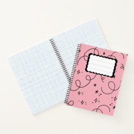 Powered by Pink Notebook Notizbuch