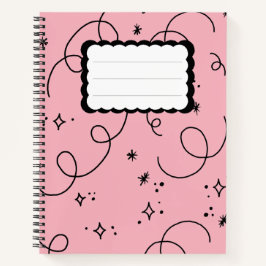 Powered by Pink Notebook Notizbuch