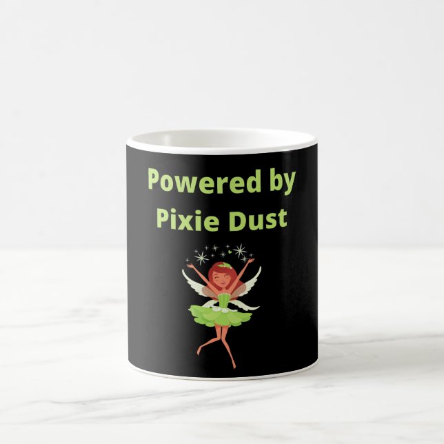 Powered by Pixie Dust Kaffeetasse (Mittel)