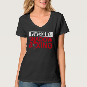 Powered by Shadow Boxing Boxing Boxer Boxi T-Shirt