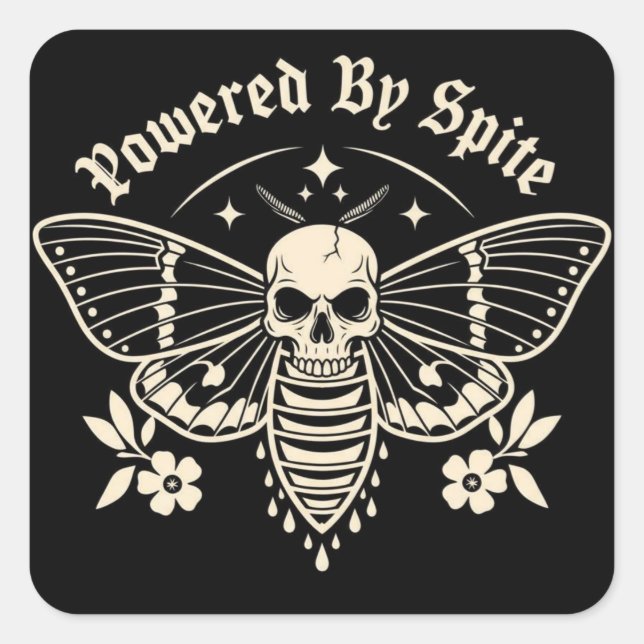"Powered By Spite" Sticker (Devant)