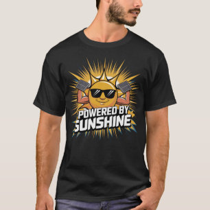 Powered by Sunshine - Öko Friendly T-Shirt