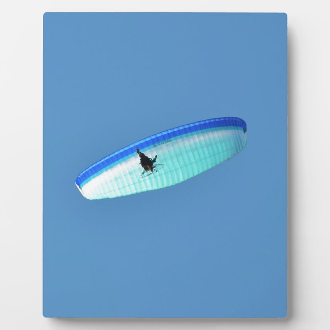 Powered Paraglider Fotoplatte (Vorderseite)