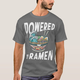 Powered Ramen Anime Noodles Kawaii Japan T-Shirt