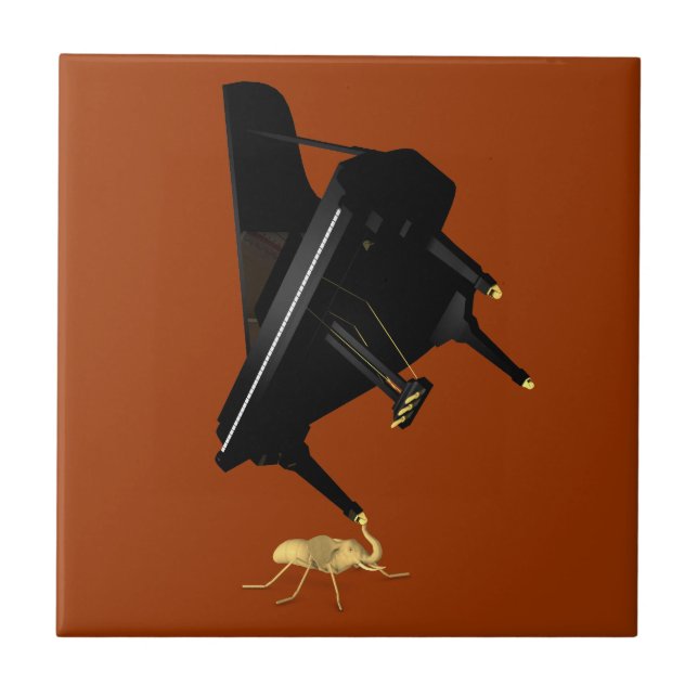 Powerful Eleph-Ant Fliese (Vorderseite)