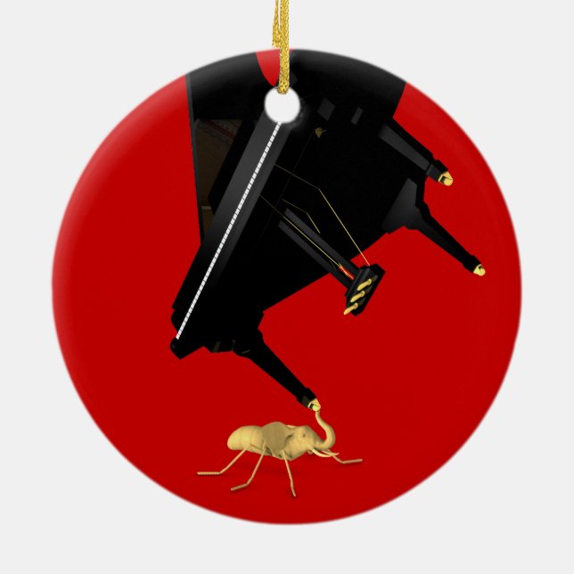 Powerful Eleph-Ant Keramikornament (Hinten)