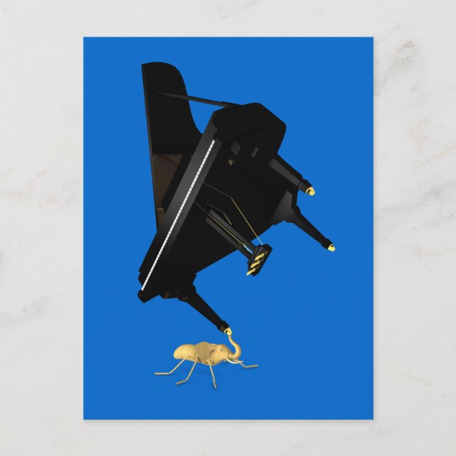 Powerful Eleph-Ant Postkarte (Vorderseite)