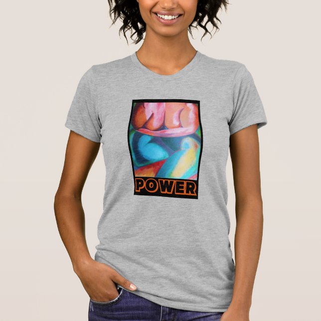 powerful t-shirt (Devant)