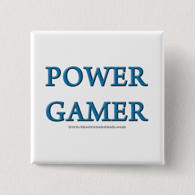 PowerGamer Button (Vorderseite)