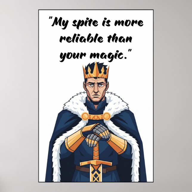 Powerless Book Quote Poster (Devant)