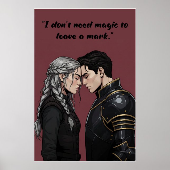 Powerless Quote Poster (Vorne)