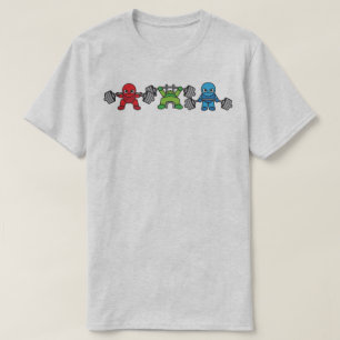 Powerlift Kawaii - Squat, Bench Press, Deadlift T-Shirt