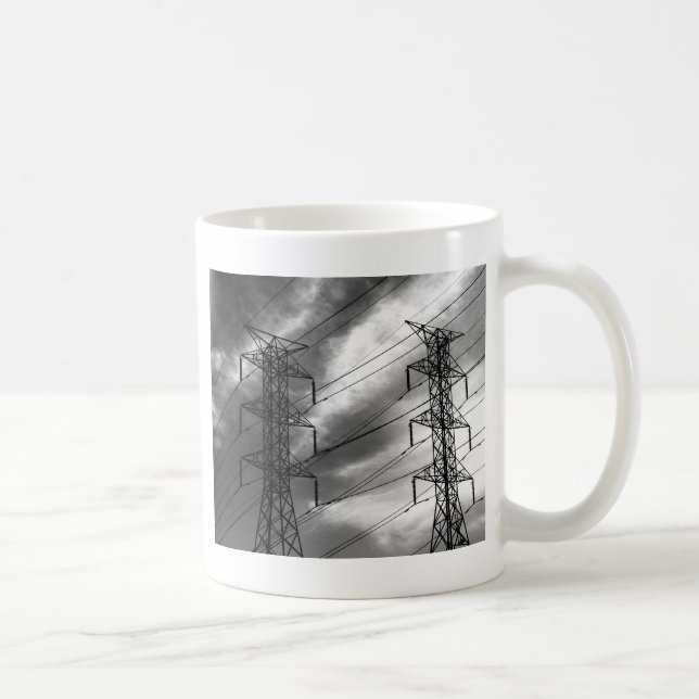 Powerlinie dbl bw kaffeetasse (Rechts)