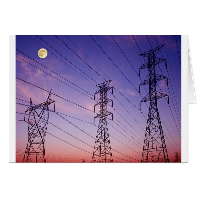 Powerlinie Dreiergruppe (Vorderseite (Horizontal))