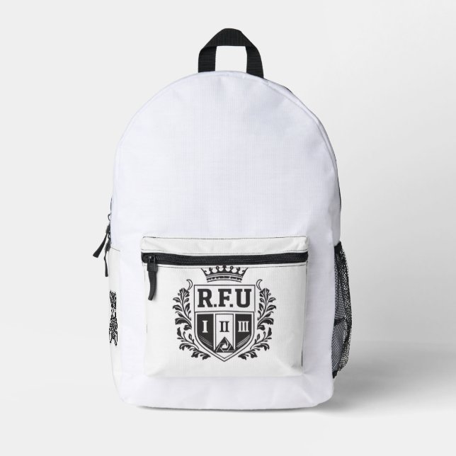PowerOf3Brand Royal Crest Rucksack (Vorderseite)