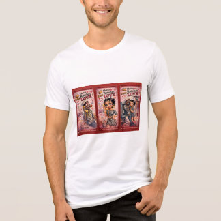 PowerOf3Brand Triple Vision Red Panel Graphic Tee