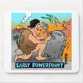 PowerPoint-Cartoon-Geschenkartikel Mousepad