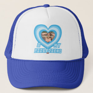PowerPuff Dingus Blue Heart - GIRLFRIEND Truckerkappe