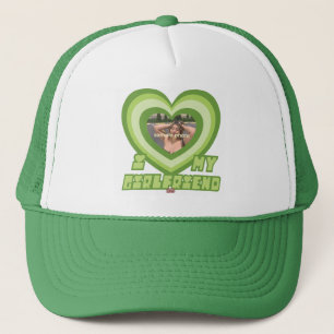PowerPuff Dingus Grünes Herz - GIRLFRIEND Truckerkappe