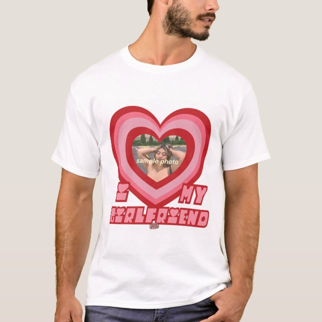 PowerPuff Dingus Herz - GIRLFRIEND T-Shirt (Vorderseite)